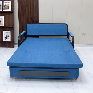 Divano Letto Pieghevole Compatto Personalizzabile Larghezza 1,28m - Salvaspazio per Piccoli Appartamenti e Uffici - Product Image 1