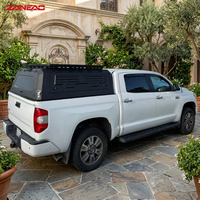 Capot rigide en alliage d'aluminium pour pick-up avec portes latérales solides et rails de toit pour Toyota Land Cruiser LC79