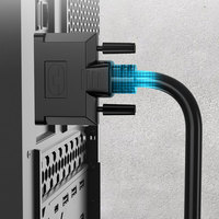 Cable Adaptador HDMI a DVI-D 24+1 de Alta Velocidad, 1080P Full HD, Núcleo de Cobre Estañado, Chapado en Oro, Cable de Video Bidireccional para Laptop