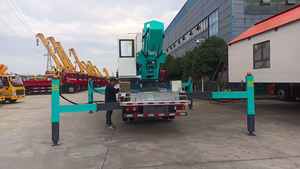 Nueva Plataforma de Trabajo Aérea con Grúa de Plataforma Grande, Diésel, 4x2, 20m, Euro 3, de China Heavy Automobile - Product Image 5