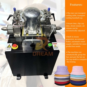 เครื่องรีดผ้าหมวกอัตโนมัติ โรงงานรีดผ้าเดี่ยว เครื่องรีดผ้า หมวก เครื่องรีดผ้าแม่พิมพ์ - Product Image 4