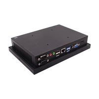Tablette PC industrielle robuste avec écran tactile, double port DB9, 7, 8, 10, 12 pouces, alimentation 24V DC, boîtier métallique robuste, panneau tactile