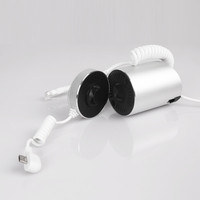 Support de Présentation Sécurisé pour Téléphone Portable et Smartphone, Dispositif Antivol avec Alarme et Chargeur