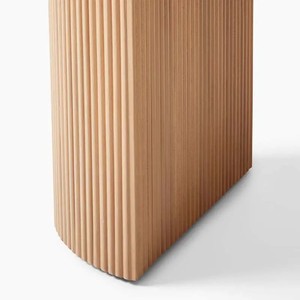 Placage de chêne de nouveau style sur dessus en bois d'ingénierie et <span class=keywords><strong>console</strong></span> latérale recouverte d'une <span class=keywords><strong>console</strong></span> en bois de finition blonde avec tiroirs - Product Image 4