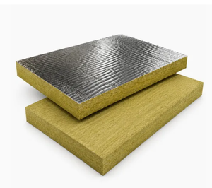 Panel de Lana de Roca R16 con Revestimiento de Lámina, Clase A1, Ignífugo, Aislamiento Térmico, Panel de Lana de Roca para Techo - Product Image 1