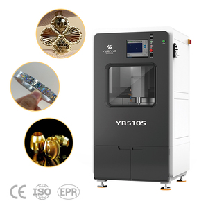Machine de gravure et de fraisage CNC 5 axes haute précision 5KW Yubang Factory pour bijoux, design couleur arc-en-ciel pour bagues en or et en argent - Product Image 1