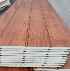 Panneau de toiture isolé en aluminium pur, installation facile, panneau sandwich en polyuréthane PU, <span class=keywords><strong>isolation</strong></span> de toiture pour usage résidentiel et commercial - Product Image 1