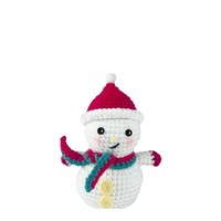 Perlengkapan Rajut Serat Akrilik DIY untuk Pemula Paket Bahan Buatan Tangan dengan Desain Tanaman untuk Boneka Amigurumi, Hiasan & Gantungan Kunci