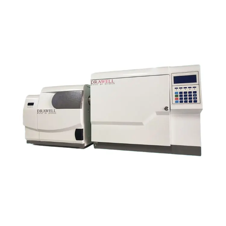 Drawell GC-MS-II Gaschromatografie Instrument Gaschromatograaf Massa Spectrometer Voor Lab