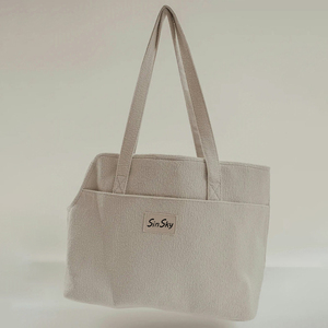 SinSky Fashion Convenience Polyester Travel Bag Soft Pet Carrying Supplies Suitable for Small <b>Dogs</b> and Cats - Product Image 5