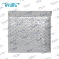 Sac isotherme pliable personnalisé et durable avec doublure en coton perlé et matériau en feuille d'aluminium Huashi HS-2