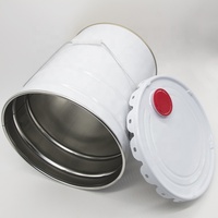 10L 15L 20L 25L Étain Métal Peinture Seau Vide Fer Seau pour Graisse