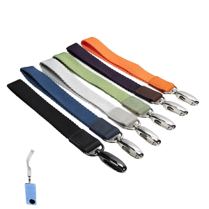 <span class=keywords><strong>2025</strong></span> Tùy Chỉnh Polyester Dây Buộc Vòng Tay Keychain Dây Đeo Hot Ngắn Thiết Kế Cổ Tay Với Lụa Màn Hình In Ấn Cho Chìa Khóa Xe Và Ví - Product Image 2