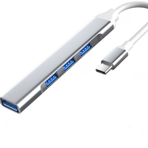 Hub USB-C 4-en-1 vers adaptateur OTG USB 3.0 pour iPad, iPhone 16, 15, MacBook, PC portable, station d'accueil Thunderbolt, convertisseur - Product Image 2