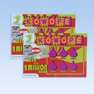 Boletos de Lotería Personalizados, Impresión a Doble Cara, Tarjetas Rasca y Gana, Boleto de Lotería Rasca y Gana - Product Image 3