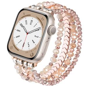 Nouveaux produits bon prix <span class=keywords><strong>bracelet</strong></span> à breloques en cristal pour <span class=keywords><strong>Apple</strong></span> <span class=keywords><strong>Watch</strong></span> S10 S9 Ultra 2 <span class=keywords><strong>S8</strong></span> S7 Band 42 44 45 46 49 mm 38 40 41 mm - Product Image 1