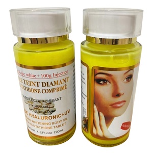 Élimine les taches, éclaircit le teint, <span class=keywords><strong>comprimés</strong></span>, huile corporelle blanchissante puissante, Huile Tient Diamant Glutathion Comprime, sérum éclaircissant - Product Image 3