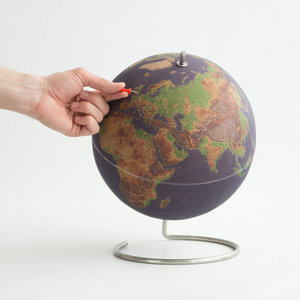 Globo Terráqueo <span class=keywords><strong>de</strong></span> <span class=keywords><strong>Corcho</strong></span> <span class=keywords><strong>de</strong></span> 25 cm con Base <span class=keywords><strong>de</strong></span> Metal, Globo Educativo para Oficina, Recuerdo <span class=keywords><strong>de</strong></span> Viaje, Decoración <span class=keywords><strong>del</strong></span> Hogar - Product Image 4