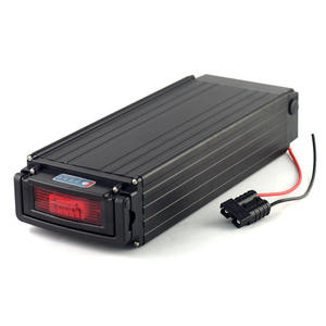 Kalınlaştırılmış Arka Raf E-Bisiklet Aküsü 36V 48V 10-35Ah T032-2 Lityum İyon Paketi, Arka Lamba ve BMS ile 1000W Elektrikli Bisiklet için - Product Image 1