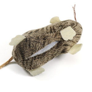 Mẫu Miễn Phí Thiết Kế Mới Mèo Nâu Đồ Chơi Chuột Mèo Đồ Chơi Sang Trọng Refillable Catnip Đồ Chơi Cho Mèo - Product Image 2