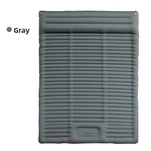 Colchoneta Inflable Rectangular de Tela Compuesta Engrosada de 12 cm, Colchoneta de Camping Portátil con Doble Correa de Tracción, Colchoneta de Camping para Exteriores - Product Image 2