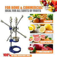 Presse-agrumes manuel commercial Portable fruits Orange grenade presses à froid extracteur Machine