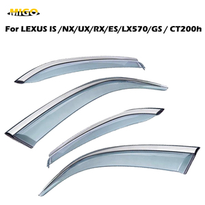 Déflecteur de vent <span class=keywords><strong>pour</strong></span> vitres de <span class=keywords><strong>voiture</strong></span>, fourni par l'usine, <span class=keywords><strong>pour</strong></span> Lexus IS/NX/UX/RX/ES/LX570/GS/CT200h |   Pare-pluie et pare-soleil multi-modèles <span class=keywords><strong>pour</strong></span> portes - Product Image 2