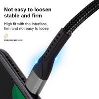 Hot Style PD100W 3A Nylon USB-C Type C à Type-C Câble de charge rapide pour téléphone