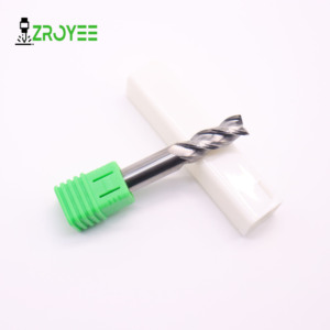 ZROYEE Fraiseuses CNC personnalisées en métal 4mm 12mm 3 flûtes en carbure de tungstène HRC55-60 revêtement DLC Forets à queue ODM OEM -0.005mm - Product Image 2