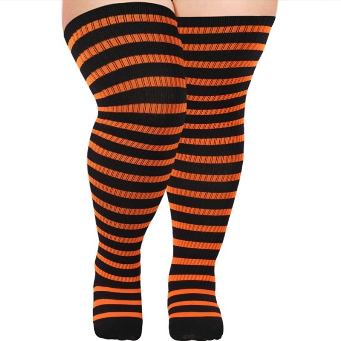 Plus Size Thigh High Socks for