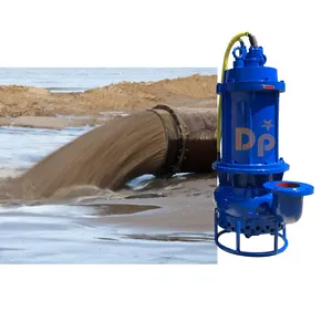 Pompa lumpur vertikal, pompa pengerukan pasir berbentuk kapal selam elektrik