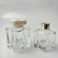 Flacon en verre vide pour parfum de 120 ml, flacon diffuseur en verre de 200 ml avec bâtonnets parfumés, adapté aux hôtels, aux maisons et aux salons