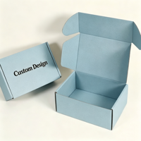 Caja de Ropa Corrugada Plegable Reciclable, Caja de Embalaje para Regalos con Impresión Personalizada, Caja de Envío Plegable con Logotipo