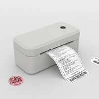 Impresora de Etiquetas Térmicas Marklife X4 de 4 Pulgadas con Reconocimiento Automático y Software de Edición Gratuito para Uso en Tiendas Minoristas y Supermercados