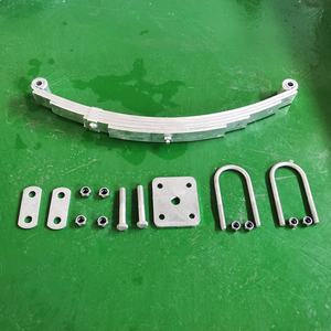 Ensemble de 4-6 pièces de ressorts à lames en acier robuste pour suspension de remorque utilisée pour remorquer des pièces de roue de bateaux à l'état neuf - Product Image 3