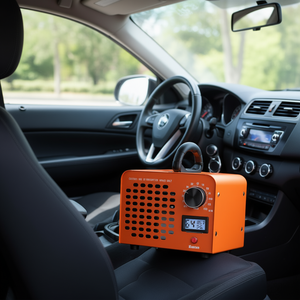 Générateur d'ozone 12000 Mg H, purificateur d'air portable pour voiture, ioniseur avec minuterie pour usage domestique et automobile - Product Image 2