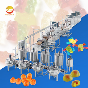 Línea de Producción de Caramelos de Gelatina y Almidón Totalmente Automática ORME Sour Belt Gelatine Gummy Make Depositor - Product Image 1