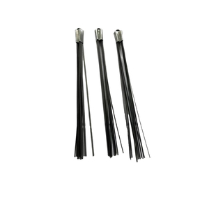 Chất lượng cao phẳng dây thép bên bàn chải đường làm sạch quét tuft cho broddway - Product Image 1