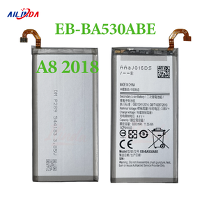 <span class=keywords><strong>Batterie</strong></span> de téléphone portable de capacité d'origine EB-BA530ABE pour <span class=keywords><strong>SAMSUNG</strong></span> GALAXY <span class=keywords><strong>A8</strong></span> <span class=keywords><strong>2018</strong></span> Batteries numériques - Product Image 1