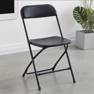Chaises pliantes multi-usages en plastique pour salon, mobilier d'extérieur, atelier, bureaux et usage domestique - Product Image 2
