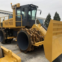 Compacteur de Remblai à Rouleaux Routiers XH285 de 28 Tonnes pour le Compactage de Remplissage Solide dans les Décharges