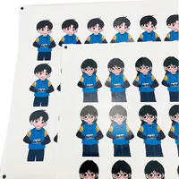 Autocollants Hentai de haute qualité, personnalisés avec logo, découpés à la forme, autocollants muraux, autocollants Hentai