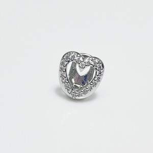 Perhiasan Gigi Grillz Bentuk Hati Berongga Hip Hop Emas/Perak Model Taring Vampir untuk Pria Wanita, Dapat Dilepas Pasang - Product Image 6