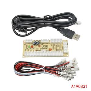 ตัวเข้ารหัส USB สำหรับพีซี ต่อกับจอยสติ๊กแบบ <span class=keywords><strong>Zero</strong></span> Delay สำหรับเกมอาร์เคด แผงวงจรควบคุมจอยสติ๊ก เหมาะสำหรับชุด DIY MAME แบบ 2 พิน - Product Image 5