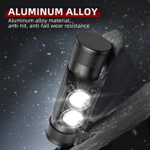 Portable Powerful Headlamp Type-C Fast Rechargeable 2000mAh Battery Waterproof <b>LED</b> Outdoor Running Head Lamp - Product Image 6