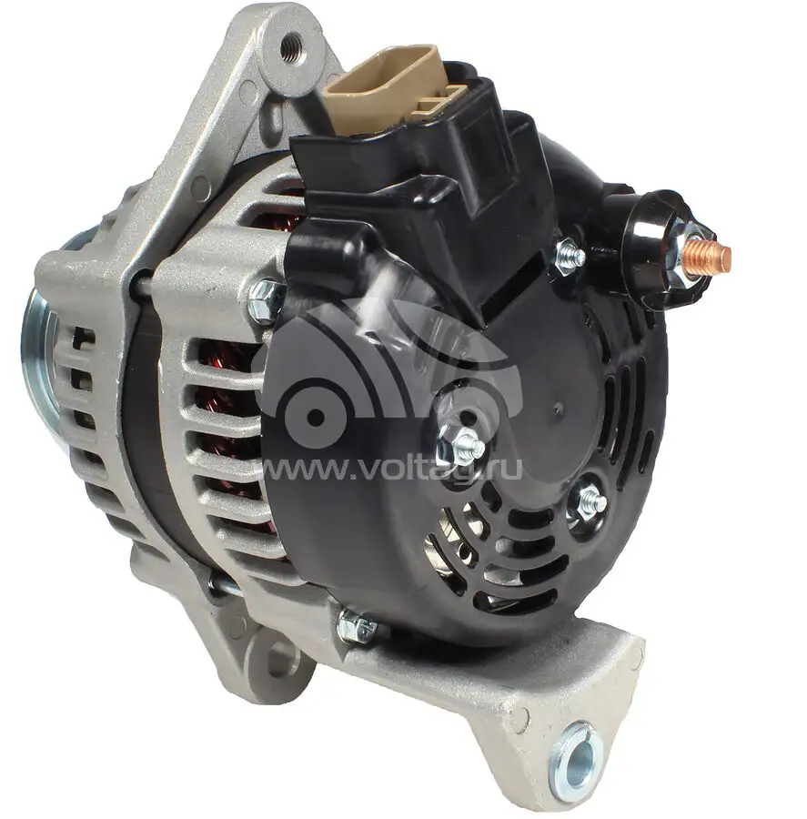 Kustom 7 Alur Katrol 55Mm Diameter Katrol Kendaraan Industri Generator Alternator 12V 100a