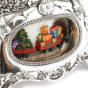 Custom Resin Model Snow Globe with LED Light-Holiday Home Decor Gift - Product Image 5