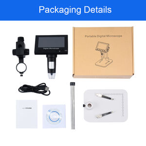 Microscopio Biológico Portátil con Luz para Teléfono Móvil, Placa PCR, Reparación <span class=keywords><strong>de</strong></span> Joyería, Aplicación <span class=keywords><strong>de</strong></span> <span class=keywords><strong>Laboratorio</strong></span>, Fácil <span class=keywords><strong>de</strong></span> Usar, 1000X HD LCD - Product Image 5