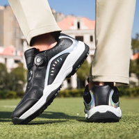 Chaussures de golf professionnelles avec semelle intermédiaire en EVA, semelle extérieure en caoutchouc, légères, respirantes, antichoc, pour l'entraînement au golf, hiver et été