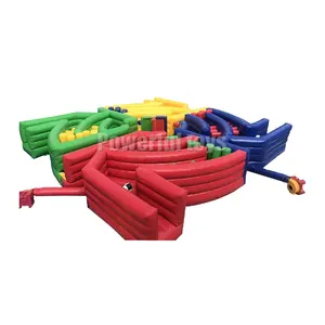 inflatable Dizzy X the crazy action obstacle course wipeout games